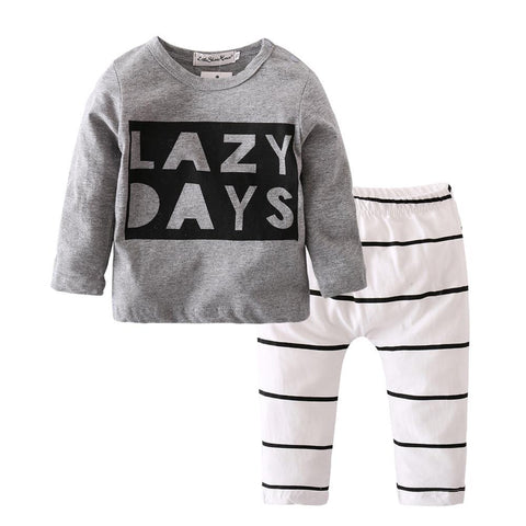 Cotton Long-Sleeved Fashion Set