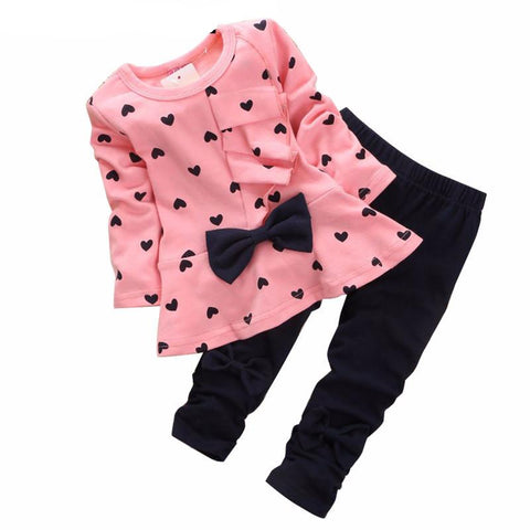 Heart-shaped Clothing Set