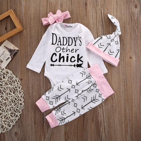 Daddy's Other Chick Baby Girl Clothes