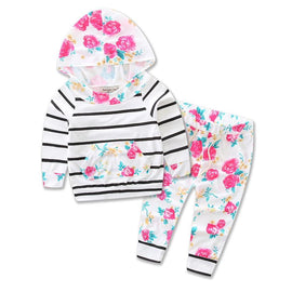 Spring/Autumn Baby Girls Cotton Set