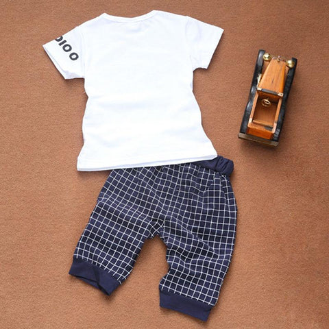 Star-Printed Clothes Set