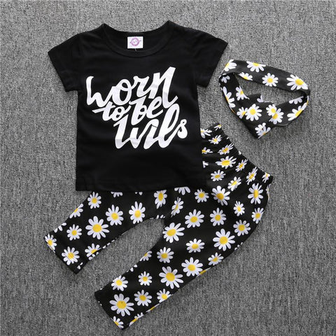 Kids Floral Terno