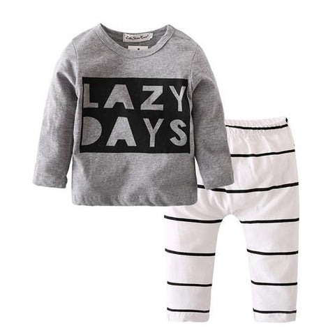 Cotton Long-Sleeved Fashion Set