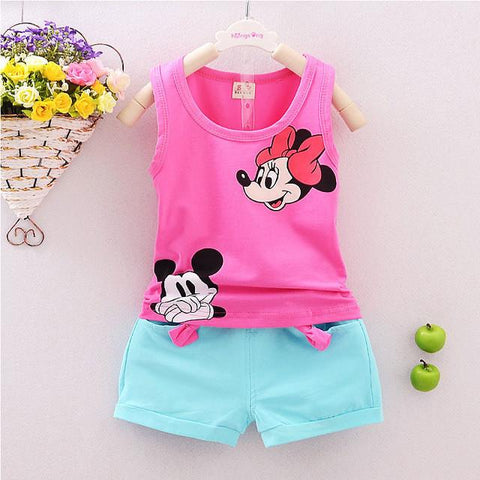 Mickey & Minnie Spring Baby Clothing Sets