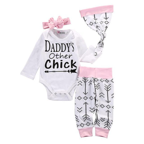 Daddy's Other Chick Baby Girl Clothes