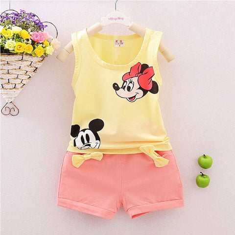 Mickey & Minnie Spring Baby Clothing Sets